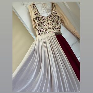 Indian Hand Embroidered Long Dress